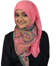 Solid Paisley Hijab